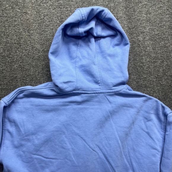 Nike Hoodie Womens Medium Blue FZ5579-494 Fleece Pullover Sweatshirt - Picture 15 of 16